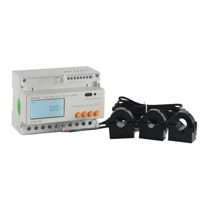 Anti-Backflow 3 Phase Electricity Meter, ADL3000-E/CTC(DTSD1352-CTC), para inversores solares