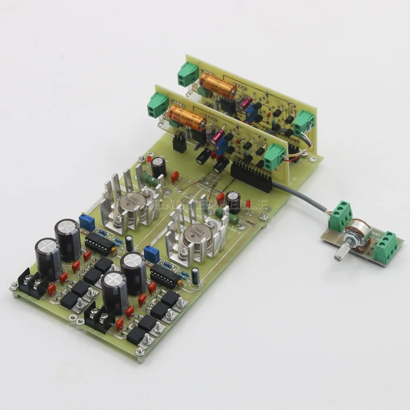 HiFi Home Audio Preamplifier Board With STUDER Linear Regulated Power Supply