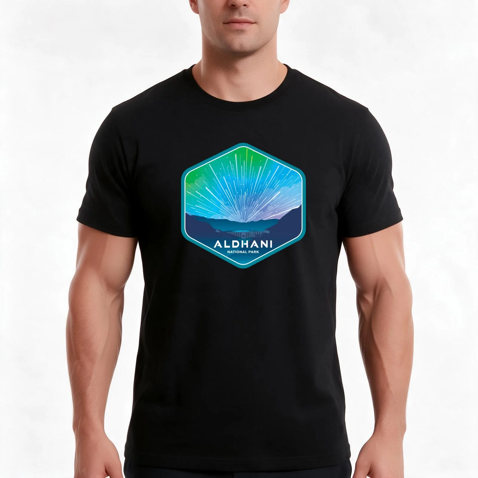 Aldhani National Park T-Shirt, Summer Casual Cotton Tee, Oversized Streetwear Tops, Vintage Graphic Print, Unisex Men Women