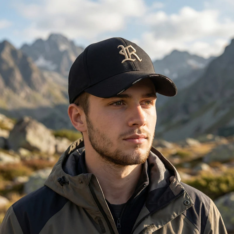 3D Letter Embroidered Baseball Cap: Casual Vacation Versatil