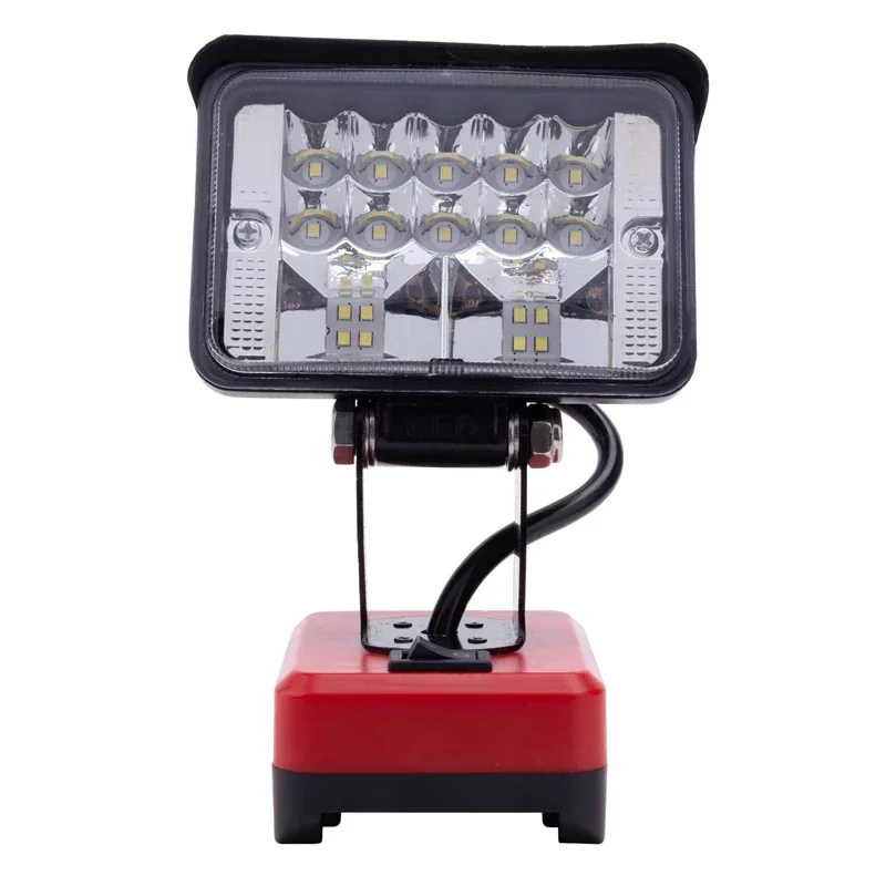 Luce per attrezzi portatile per batteria agli ioni di litio Einhell/X-Change/Ozito 18V con torcia portatile USB Lampada da lavoro a LED senza fili