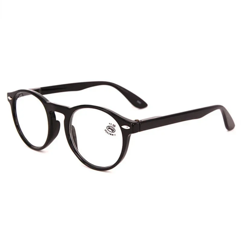 Ultralight Red Leopard Print Reading Glasses Women Men Round Glasses Frames for Read Female Fashion Vintage Clear Eyeglasses image 5