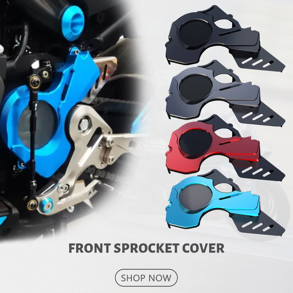 

450 SR 2023 Motorcycle Accessories CNC Aluminium Front Sprocket Chain Cover Protection Guard For CFMOTO CF 450SR 2022-2024 sr450