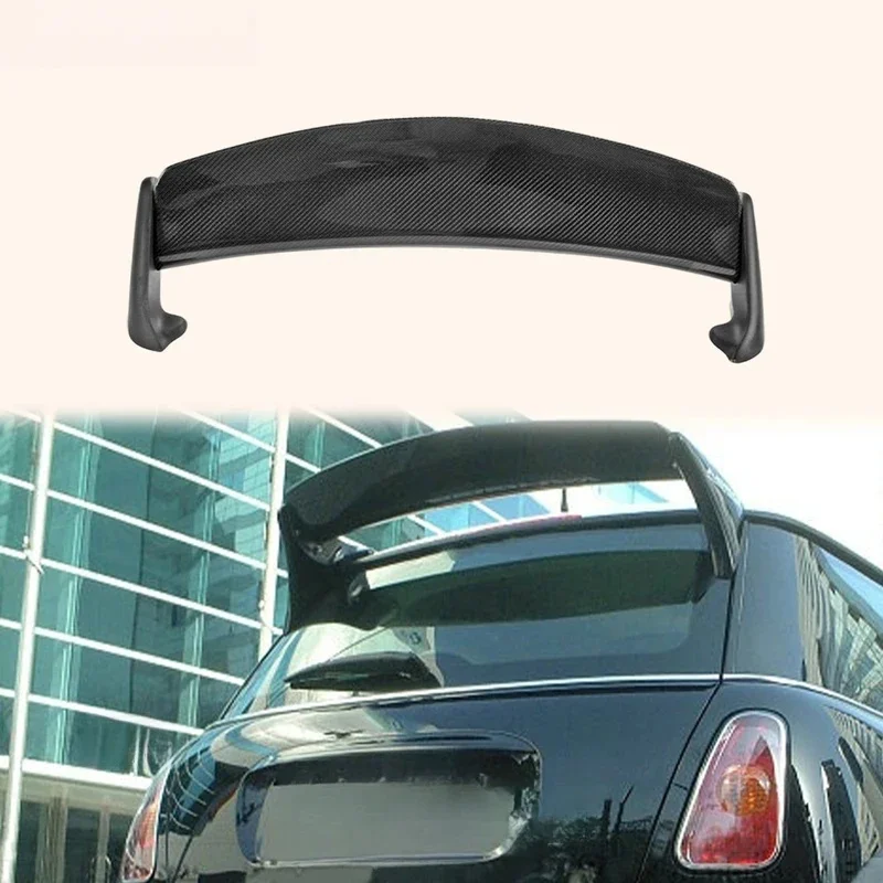 AQR Type Rear Spoiler R50 R53, Partial Carbon Fiber Bl, Aero Sport Tuning Parts