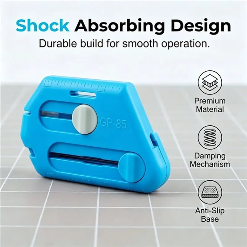 B23B Magnetic Seam Guide For Quiltting, Multifunctional Anti-Rolled Polygonal Hemmer Guide With Scale, Sewing Accessories Tool
