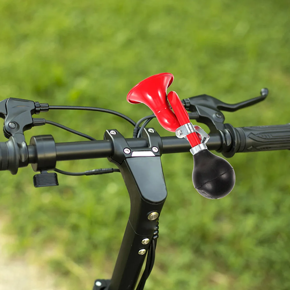 

2 Pcs Retro Bicycle Horn Bugle Horns Bike Loud Mountain Aluminum Alloy Biking