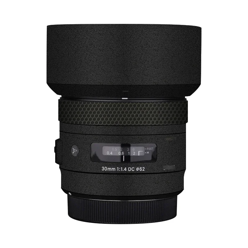 30 1.4 Wrap ฝาครอบเลนส์ป้องกันฟิล์ม 30f1.4 Decal สติกเกอร์ป้องกันฟิล์มสําหรับ Sigma 30 มม.f1.4 DC EF Mount เลนส์ผิว