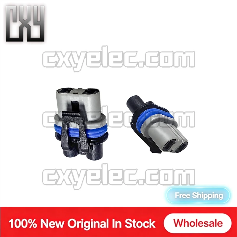F908310 2Pin Female Connector Housing Only For HB3 9005 HIR2 9012 Car Headlight Bulb Socket High Temp Waterproof