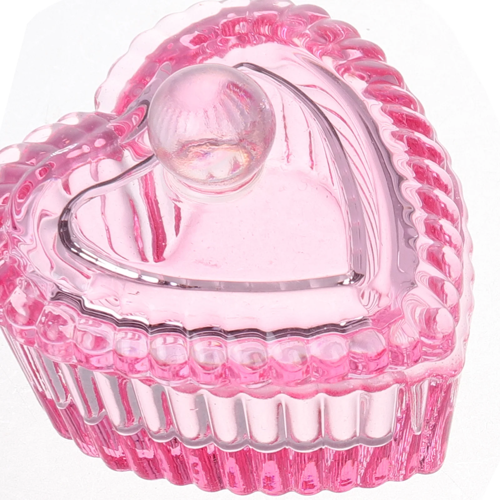 Kryształowy kubek w kształcie serca, szklany kubek do paznokci, japoński design, miseczka do dappen, miska do moczenia paznokci, pojemnik na monomer.