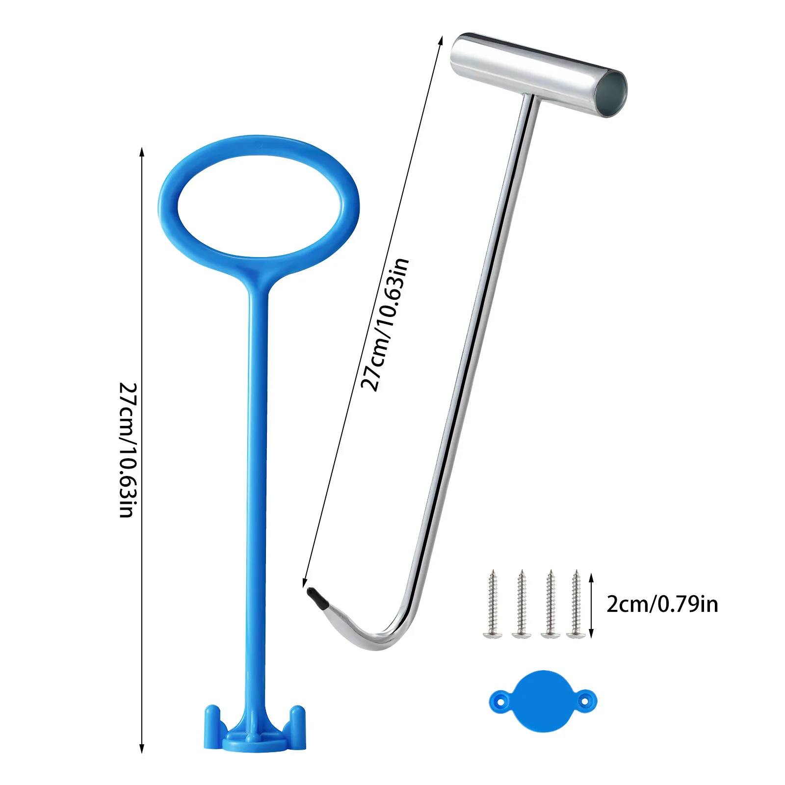 스키머 바스켓 핸들, 스키머 바스켓 핸들 후크, 범용 풀 스키머 바스켓 핸들, 내구성 있는
