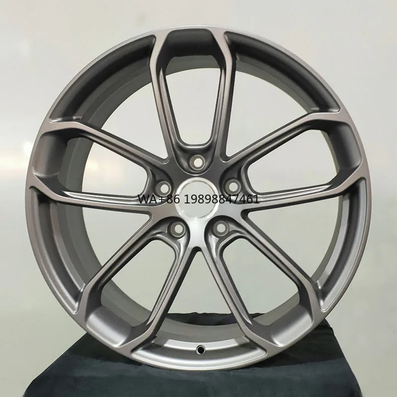 Rines de Aleación de Aluminio Forjado Monobloque Personalizados de 20 y 22 Pulgadas para 5x112 5x120, Rines de 17 Pulgadas para Autos de Lujo, Personalización de Alta Gama