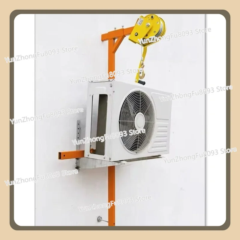 Repair and Disassembly Tools, Outdoor Unit Brackets, Hand-crank Winch, Air Conditioner Installation, and Lift