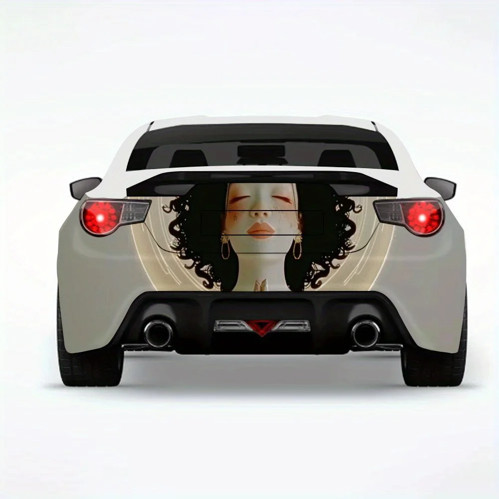 

Моляющая фигурка, автомобильная наклейка, виниловая наклейка на заднюю часть автомобиля, водонепроницаемые самоклеящиеся виниловые наклейки для хвоста и бампера автомобиля, украшение