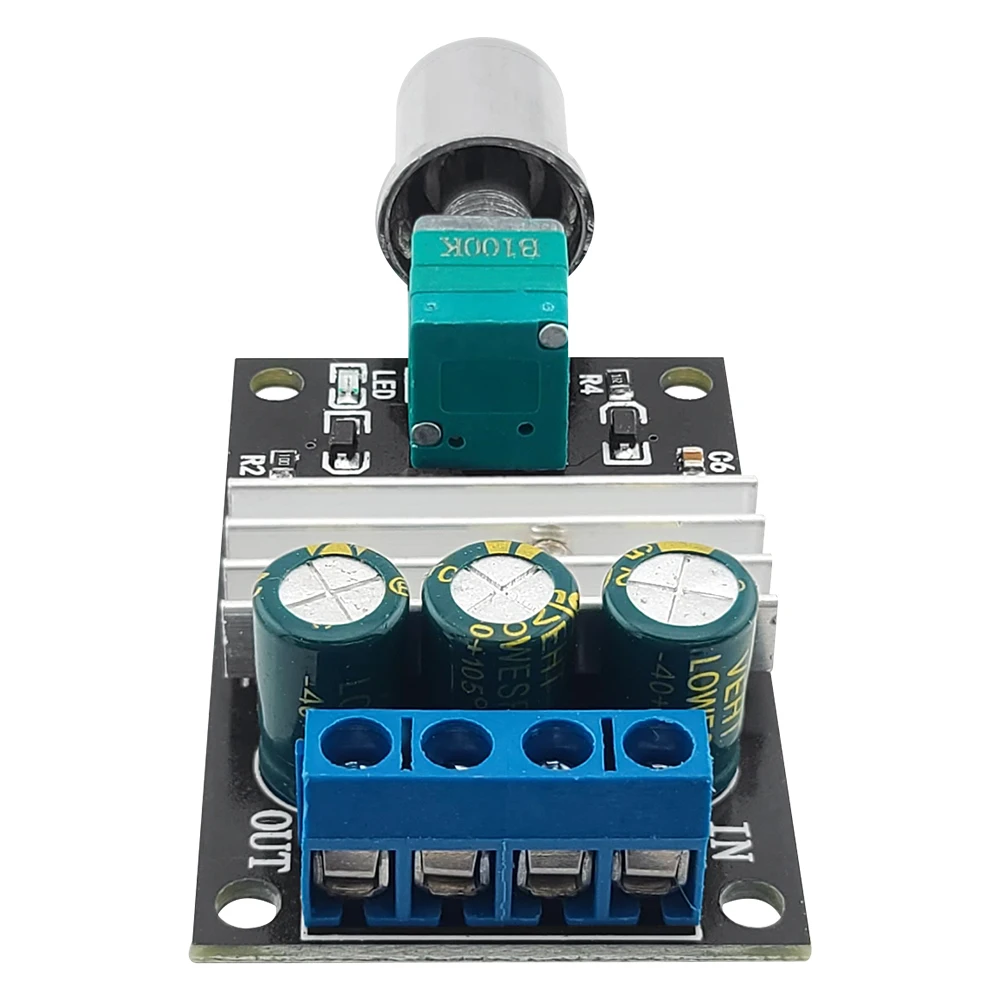 6V 12V 24V 28V PWM DC Motor Speed Controller 3A Motor Governor Adjustable Speed Regulator Motor Controller