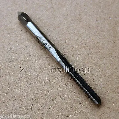 3.5mm x .35 Metric HSS Right hand Tap M3.5 x 0.35mm Pitch