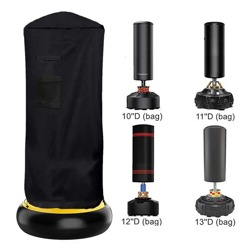 Punching Bag Cover Outdoor Sports Boxing Bag Cover Waterproof Freestanding Punching Bag Cover Protective Cover For Kickboxing