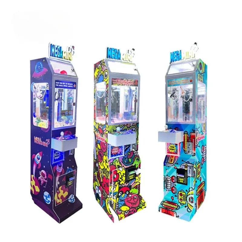 Mega Mini Claw Machine Coin Operated Small Doll Claw Machine Prize Locker