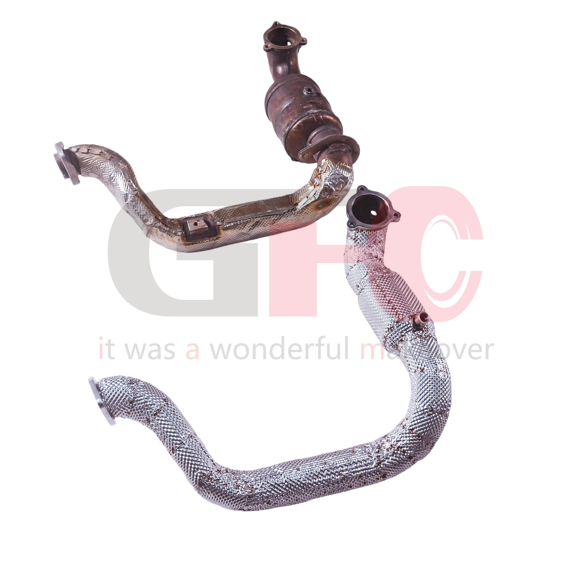 تخصيص 200 قطعة أنابيب استنزاف الفولاذ المقاوم للصدأ على شكل قرص العسل لعام 2022 ترقية نظام تصريف المركبات Mercedes-Benz A35 2.0T #4