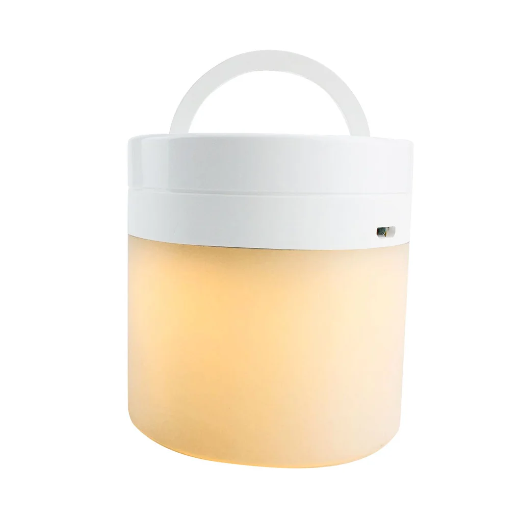 Lámpara de mesa ajustable, 7 colores claros, elegante, compacta, portátil y compacta, luz nocturna