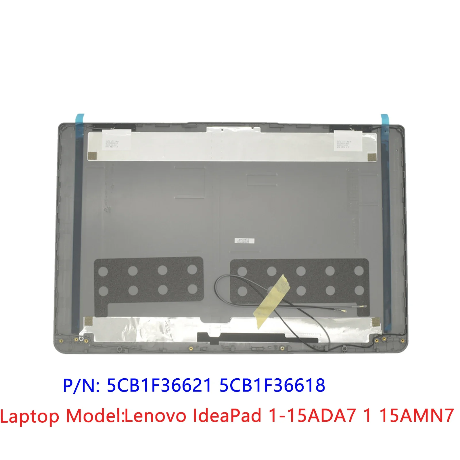 New Repair Accessories for Lenovo IdeaPad 1-15ADA7 15AMN7 2022 Laptop LCD Back Cover/Front Bezel/Hinge Cover/Hinges