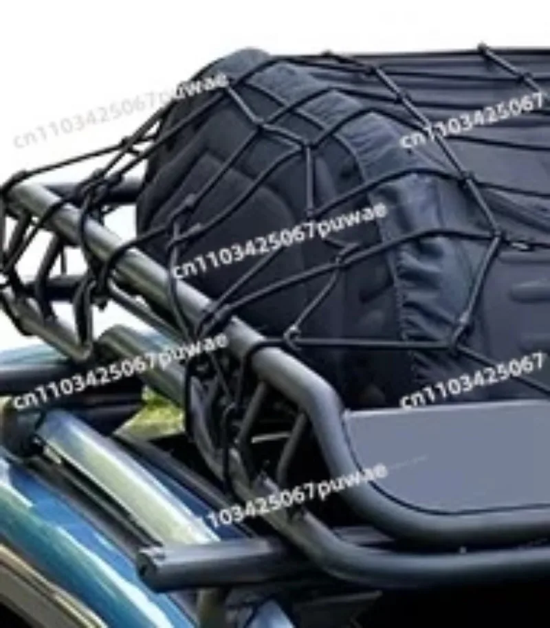 Sport Style Full Metal Carbon Steel Roof Basket Off-road Luggage Tray Rack Heavy Duty Car Exterior Cargo Carrier Accessory