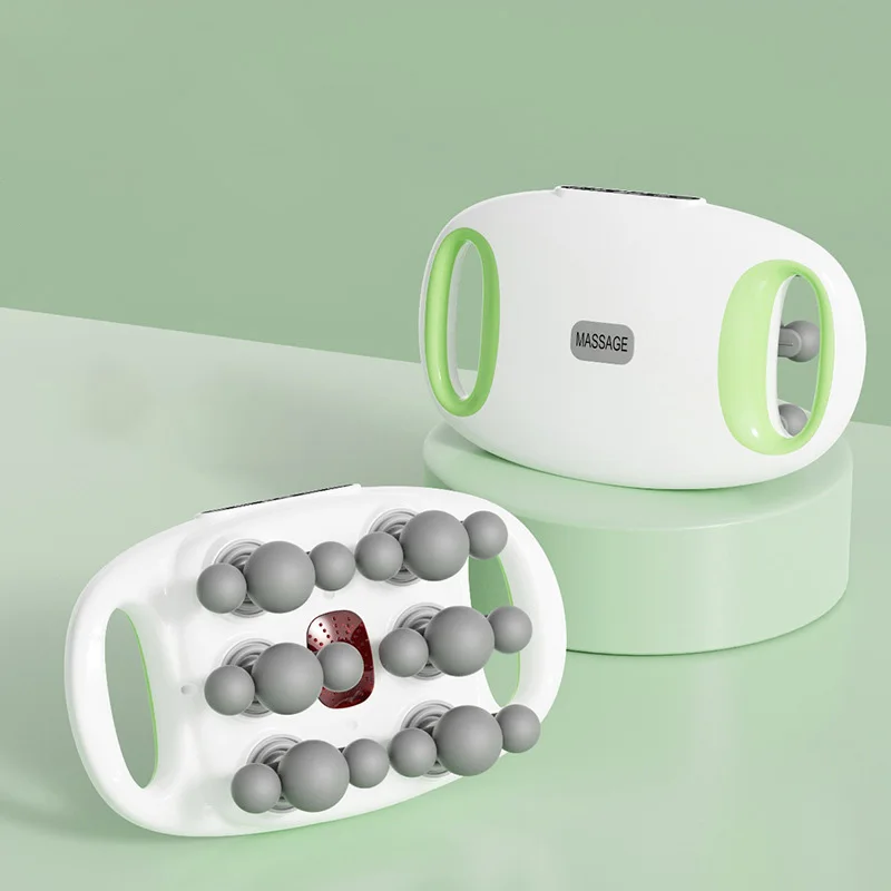 

Charging Multiple Head Fascia Gun Full Body Strong Vibration Six Twelve Head Eighteen Head Massager Fascia Gun for Relaxation