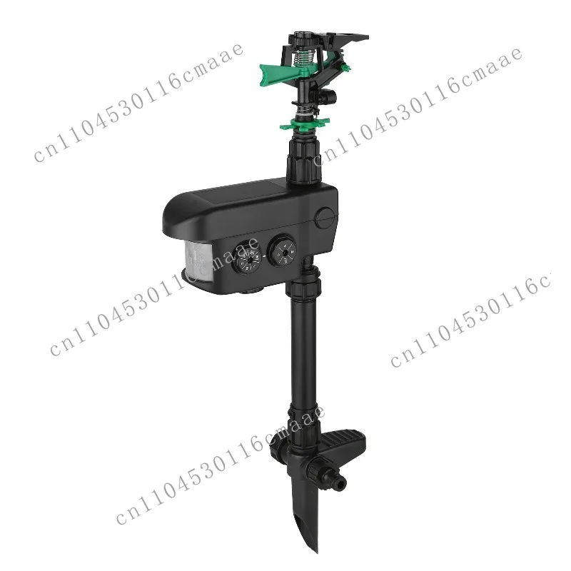 Three Time Modes, Adjustable Spray Angle and Distance, Solar Energy Movement Activate Spray