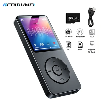 MP4/MP3 Player – 1.8-Inch LCD Digital Music & Video Player with Lossless Audio, FM Radio, E-Books & Voice Recording 1