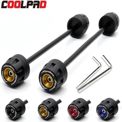 Rear Front Axle Fork Crash Slider For SUZUKI HAYABUSA GSX1300R 2008-2024 Motorcycle Wheel Protector GSX 1300R HAYABUSA