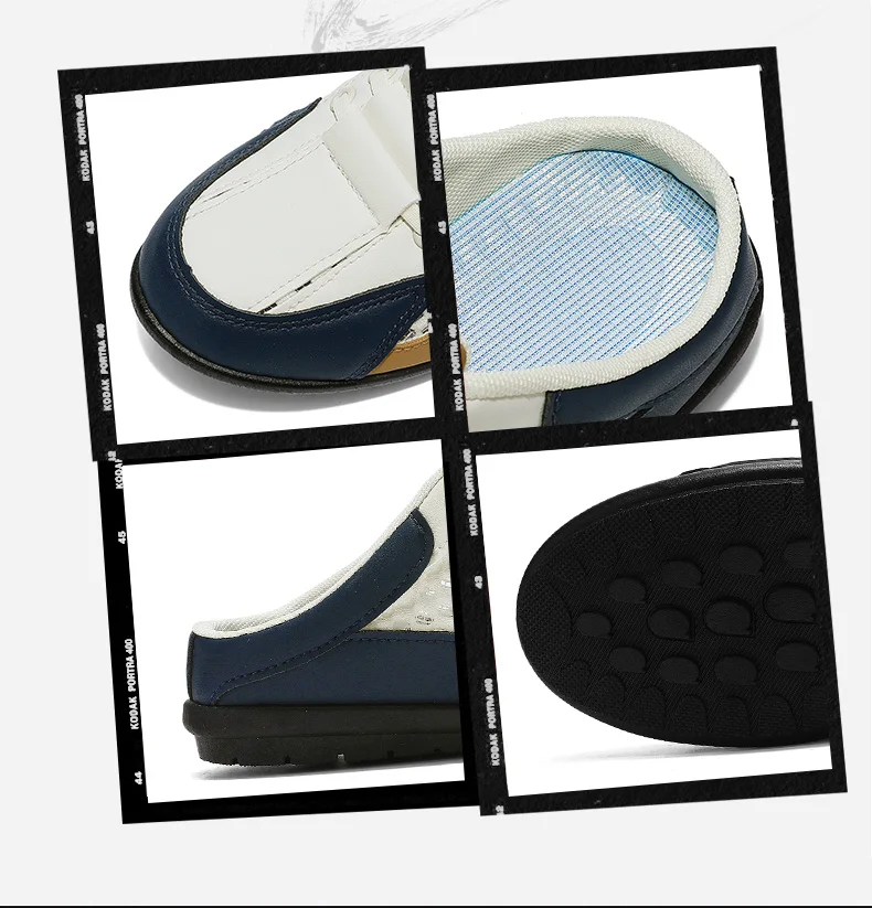 2026 Sommer Neuer Stil Geschlossene Halbschuhe für Herren mit atmungsaktivem Mesh-Slip-On-Design, modische und atmungsaktive Loafer – Detail 7
