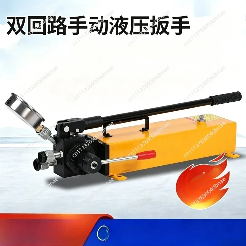 High Pressure Hydraulic Oil Pump Manual Hydraulic Pump Station Dual Circuit Dual Acting Hydraulic Pump