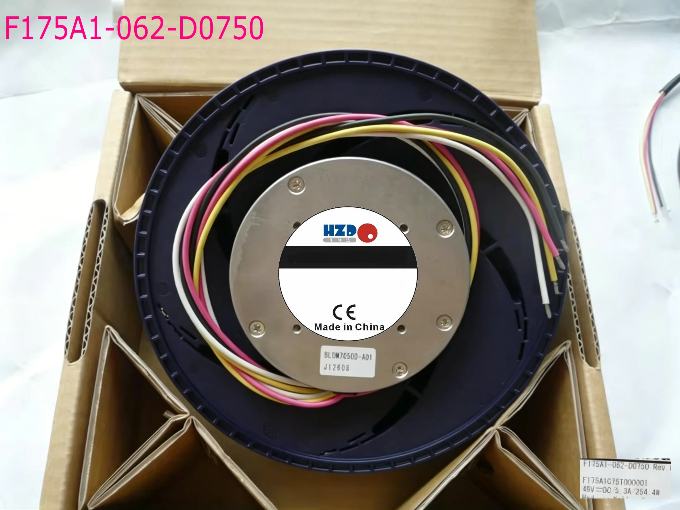 F175A1-062-D0750 175*69.3MM 48V 5.5A cooling fan