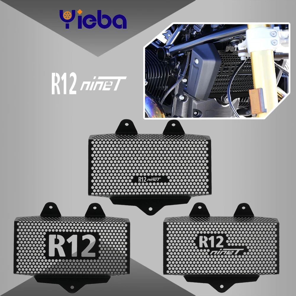 

For BMW R 12 NineT 2024 2025-2026 Aluminium Radiator Water Cooler Grille Guard Cover Protector Motorcycle Accessories R12 NineT
