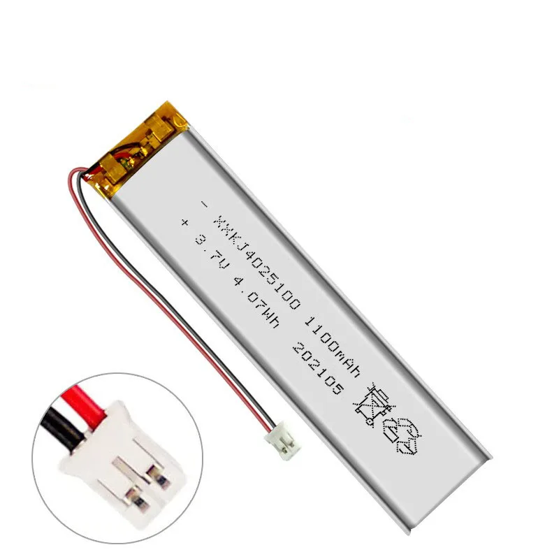 buy more will cheap 4025100 polymer lithium battery UN38.3/MSDS/CB/KC 1100mAh cabinet light battery