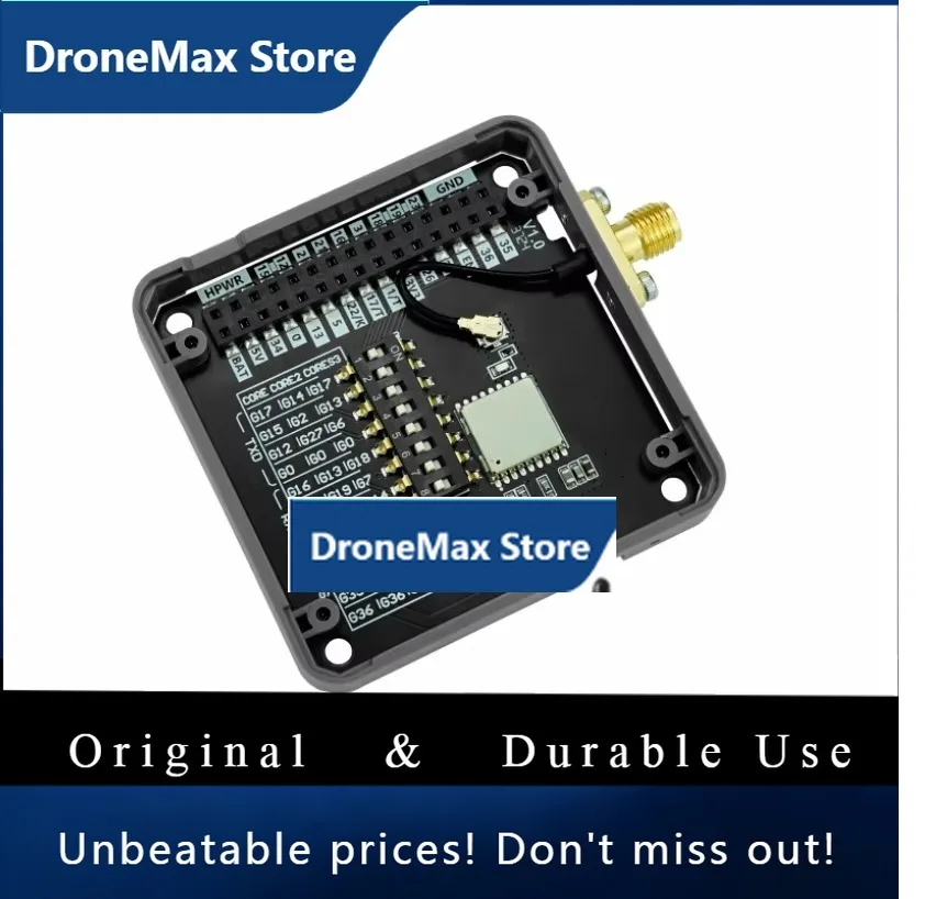 DroMaGPS Module V2.0 High-Performance GNSS AT6668 Chip, Multi-System SMA Antenna, 50-Channel 1.5m Accuracy For IoT Navigation