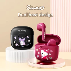 Sanrio BL22B Wireless Bluetooth Earbuds Cute My Melody Earphones HIFI Stereo Sound Headphones Hello Kitty & Pompom Purin Melody