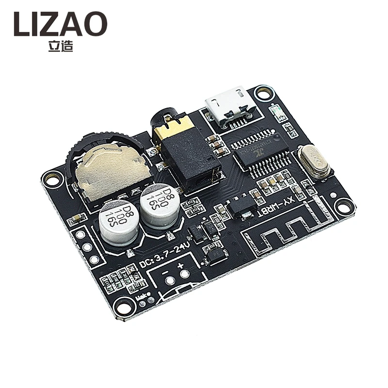 XY-WRBT Bluetooth 5.0 Wireless Audio Receiver Stereo MP3 Lossless Decoder Board Module for Speakers