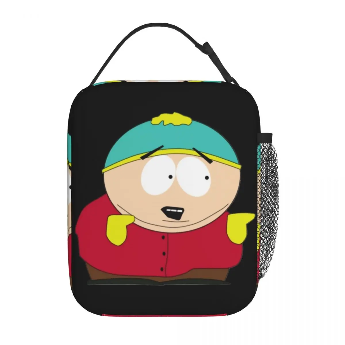 Cartoon Anime SouthPark Insulated Lunch Bags for Outdoor Picnic Eric Cartman Waterproof Thermal Cooler Lunch Box Women Children