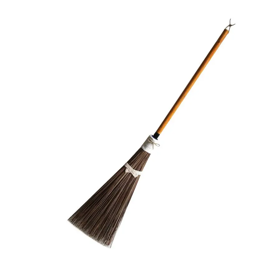 

Broom 55 Inches Length, Heavy Duty Broom for Sweeping Patio, Garden, House, Garage and Other Outdoor Spaces.
