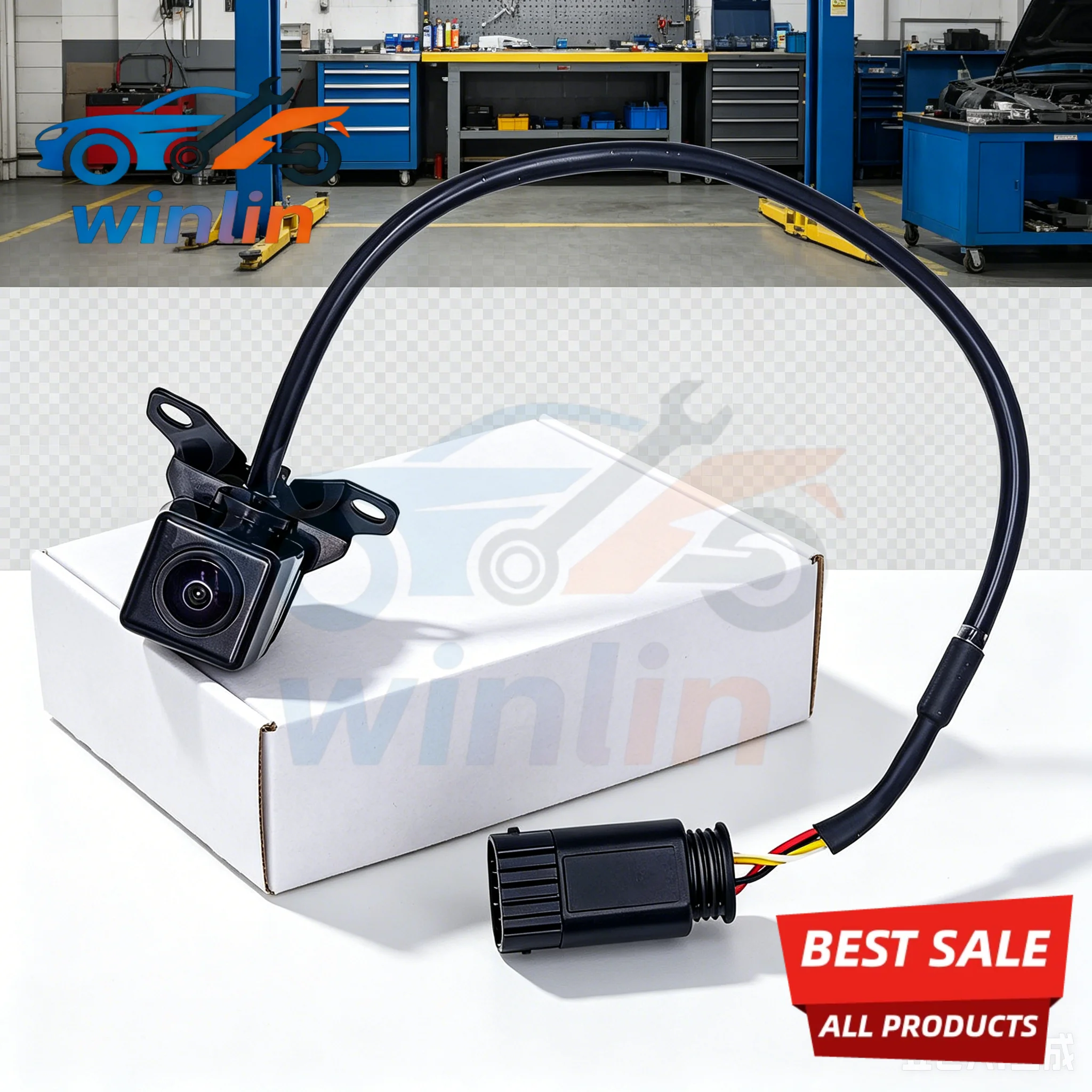 

OEM 95750-3W110 Rear View Backup Camera for Kia Sportage 2011-2016 HD Night Vision Waterproof