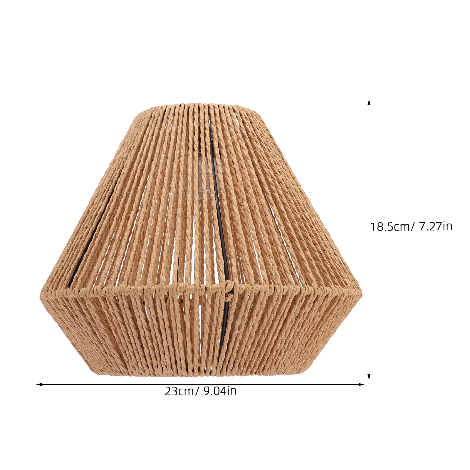 الروطان قلادة تركيب المصابيح الإبداعية الخوص مصباح السقف لغرفة المعيشة غرفة نوم مكتب إضاءة ديكوريّة المنزل #5
