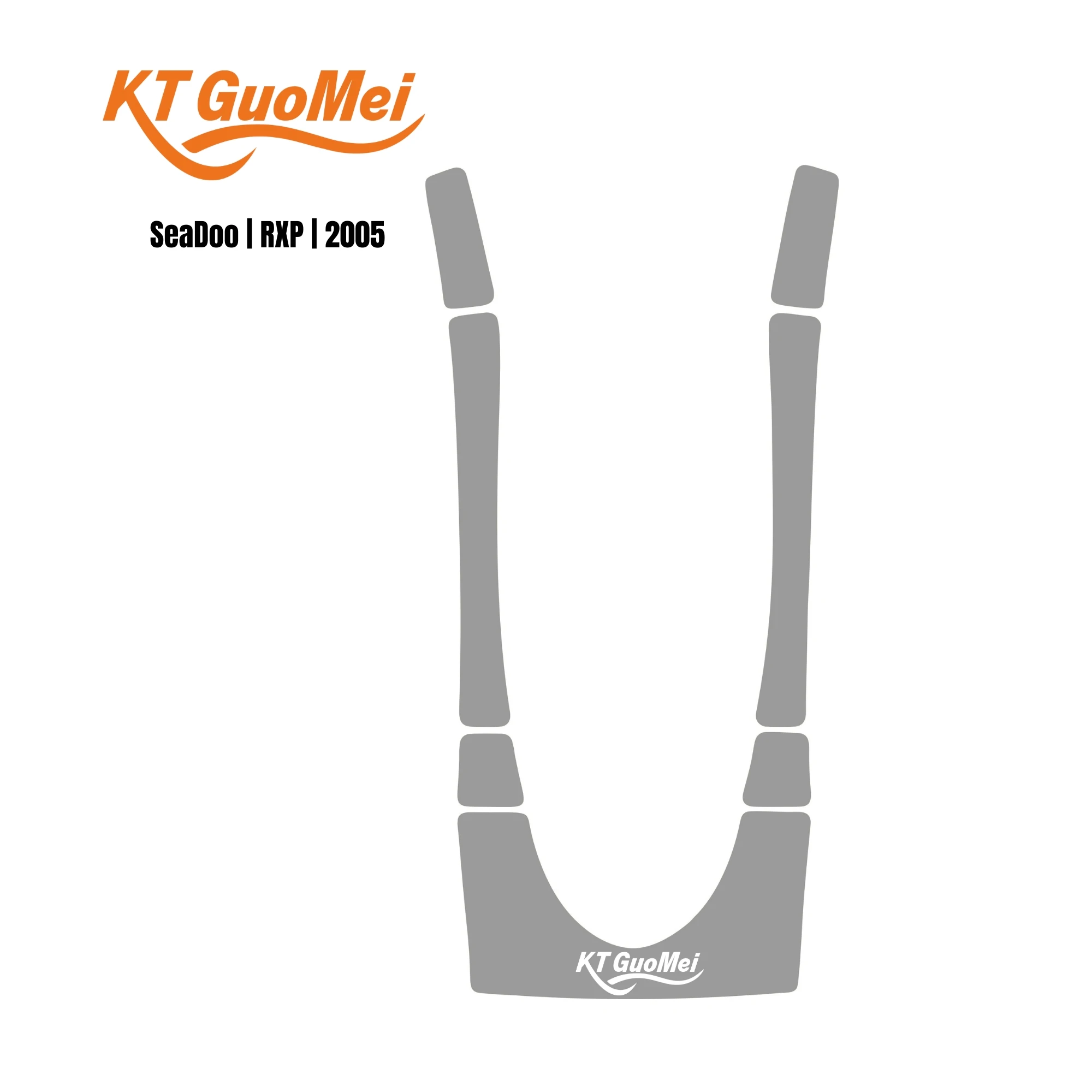STLF KT GuoMei Customized Double Layer EVA Marine Mat for SeaDoo RXP 2005 Model Accessories Customized Marine Flooring for Boats