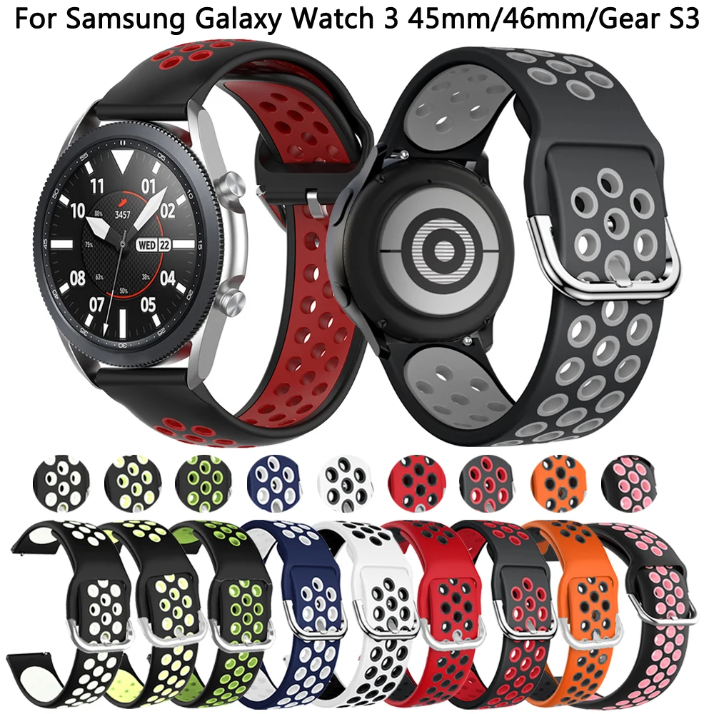 Bracelet Watch Band For Samsung Galaxy Watch 3 45mm 46mm 22MM Smartwatch Replacement strap for Samsung Gear S3 Frontier/classic