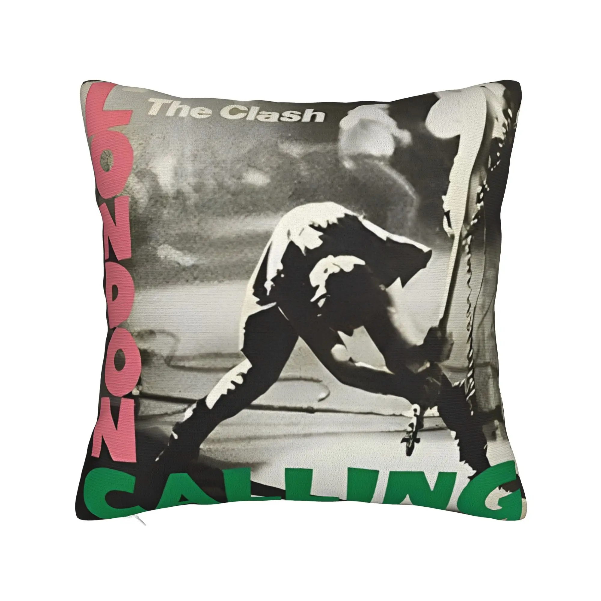 The Clash London Calling Pillowcases  Funny Pillow Case For Office Car Home Decor Comfy Pillow Cover