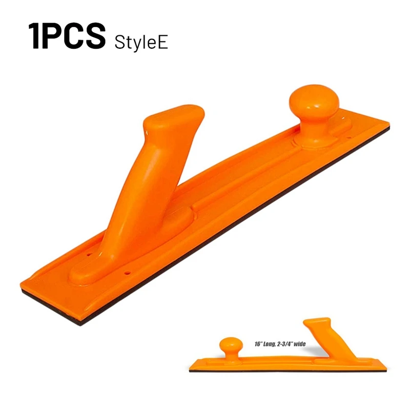 5-Piece Push Handle Woodworking Planer Orange Woodworking Tools Is Suitable For Router, Joiner And Table Saw Woodworking Tools