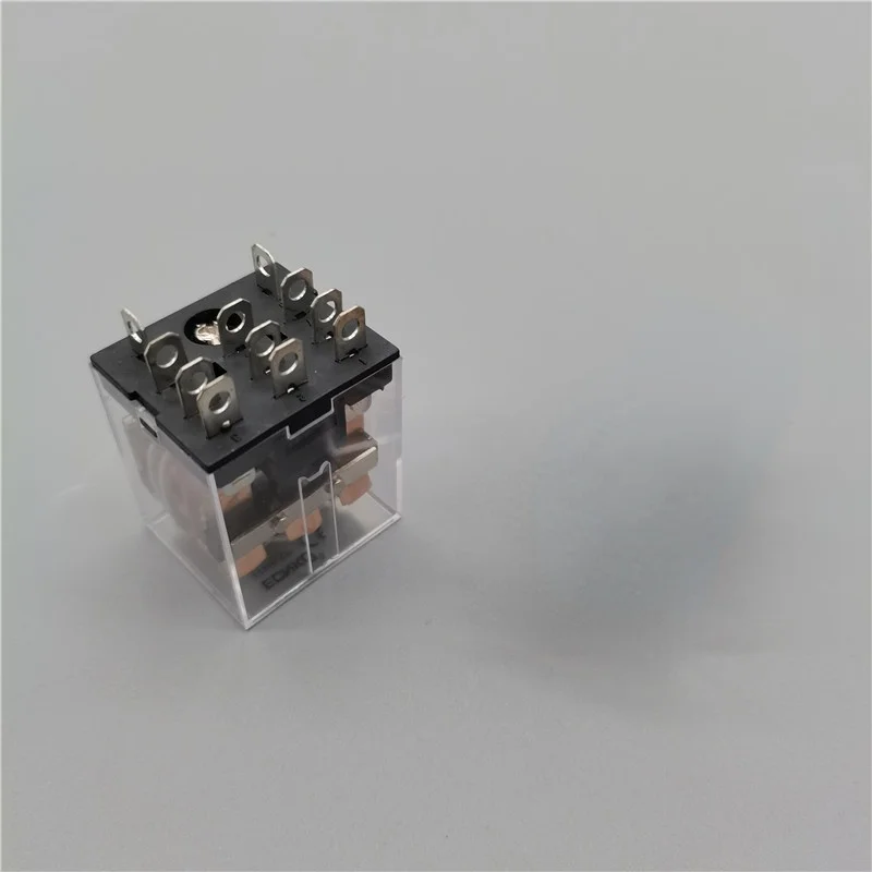 1PCS  Hh63p LY3 Ly3nj JQX-13F Relay 220V 24V 12V 12V AC / DC 10A 11 Pin Silver Contact Solenoid Micro Relay with Base