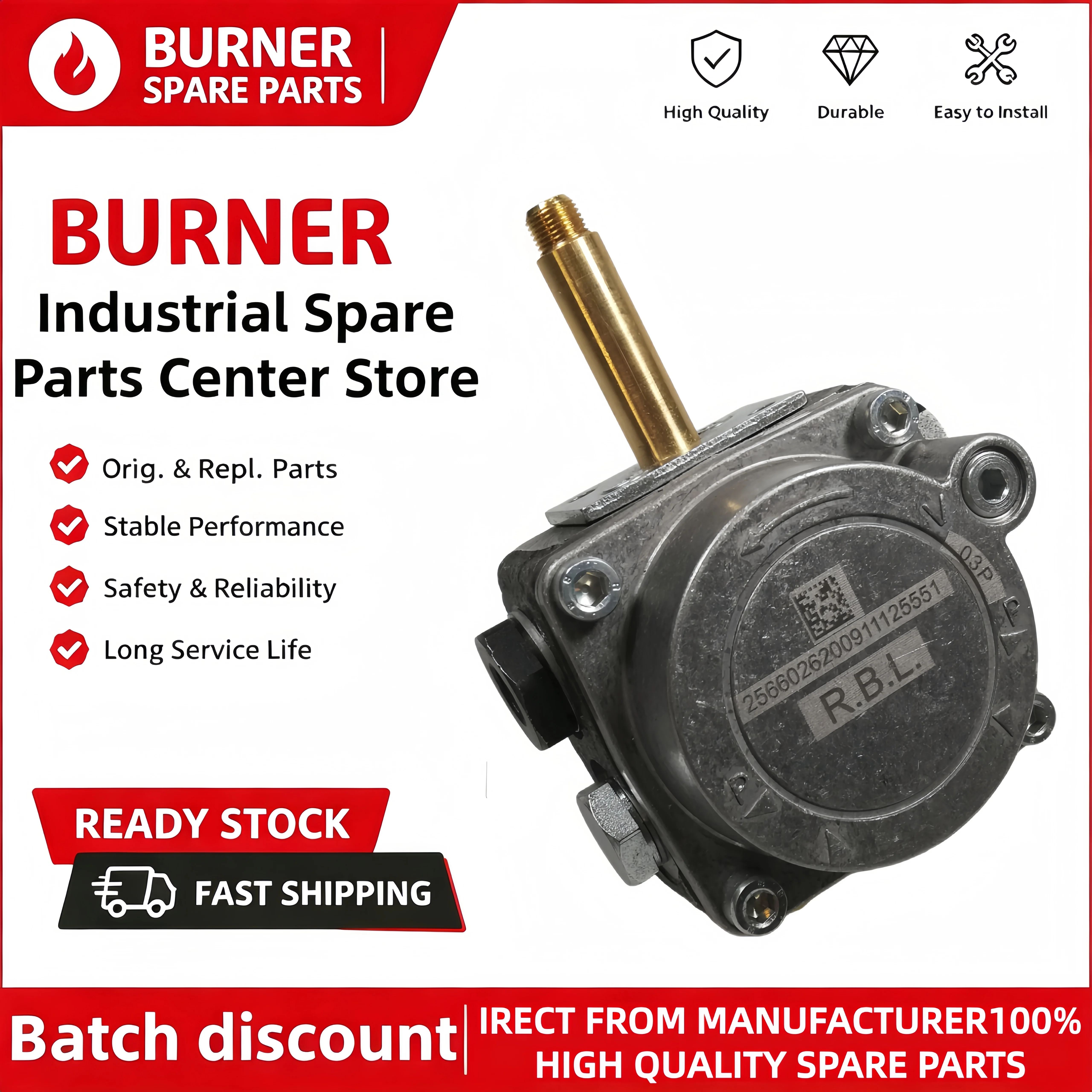 Italy Fuel Pump 40G10LC 40G10 40G20LC 40G20 Matching OEM Parts Replacement Parts For Oil Burner Heating Boilers
