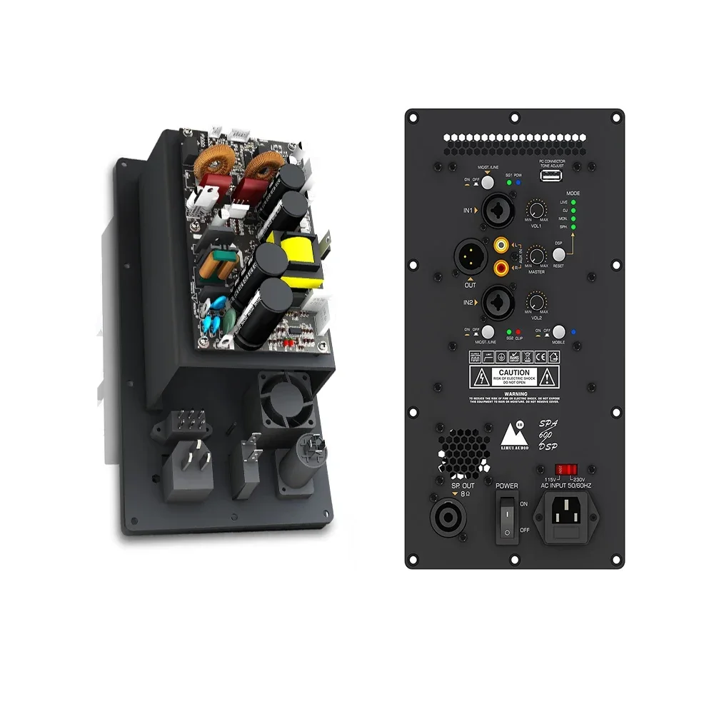 Lihui Amplifier Board Class D Digital Subwoofer Amplifier Module Amplificador De Audio Amplifiers Modul