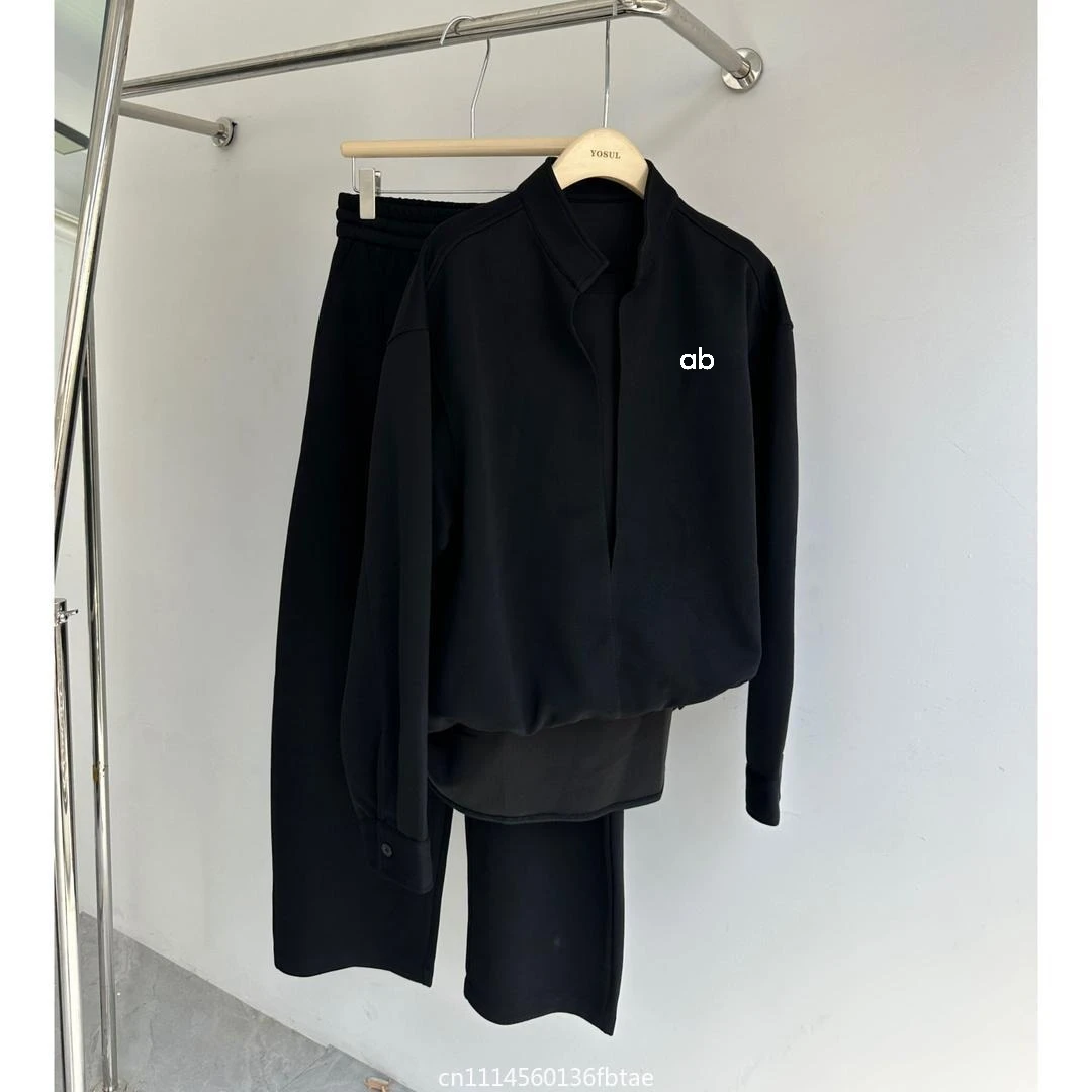 2026 New Casual Sportswear Set Loose Fit Two-Piece Suit Autumn Collection Comfortable Cotton Blend Long Sleeve Hoodie and Pants