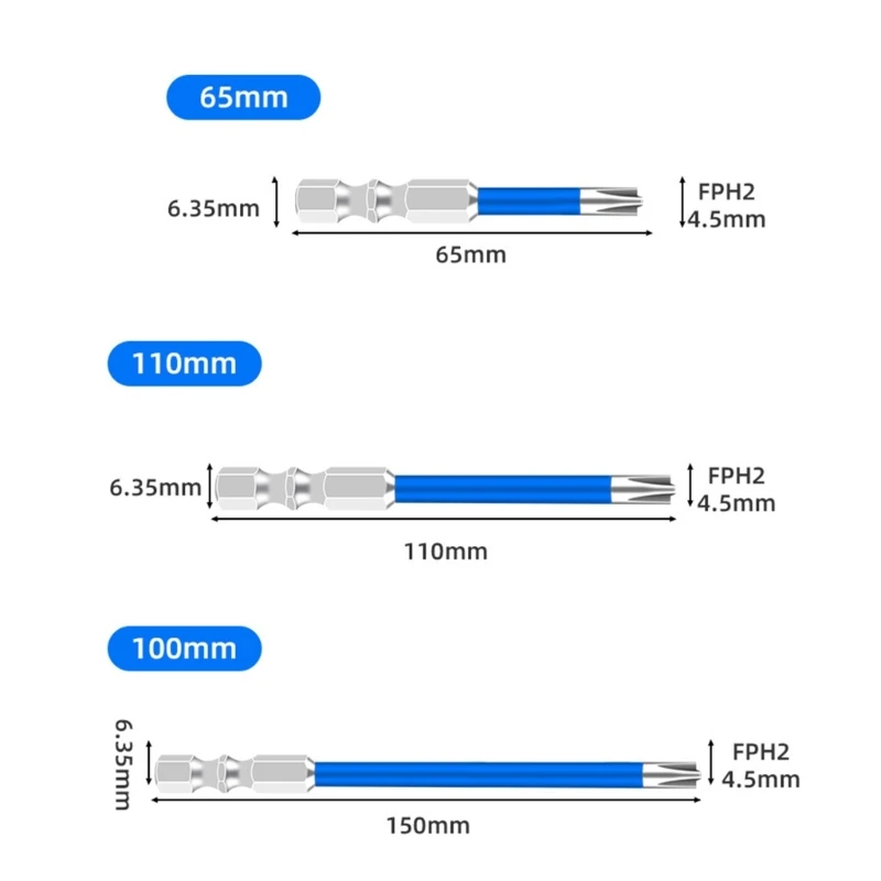 Impact-Resistant Magnetic Screwdriver Bits for Electrical Repairs - High  and Tight Fit with Insulated Sleeve, Dropship